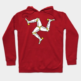 Isle of Mann Flag - Manx Triskelion Hoodie